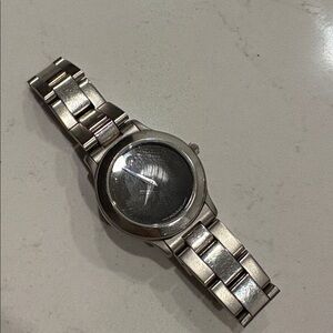 Movado Black and Silver Timepiece